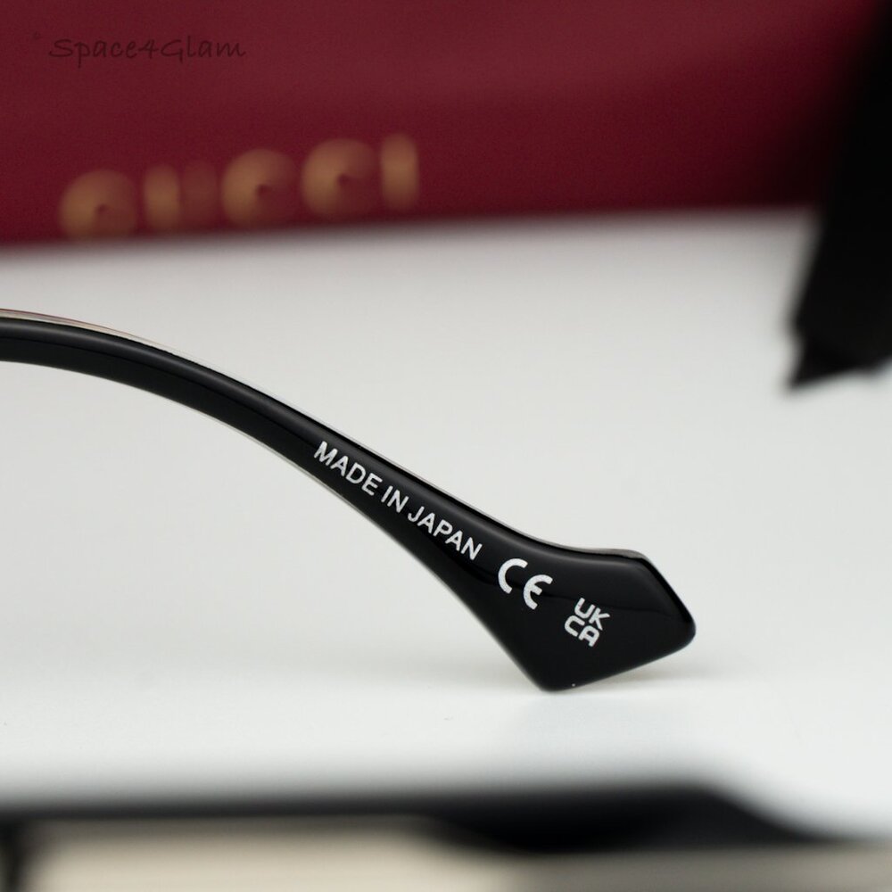 Gucci Women Eyeglasses Black Demo Square GG1731O 001 BRAND NEW - Picture 7 of 9